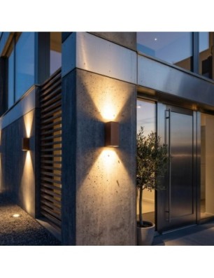 Kinkiet EDDY SQUARE IP65 CCT CORTEN