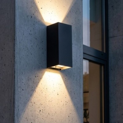 Kinkiet EDDY SQUARE IP65 CCT Czarna