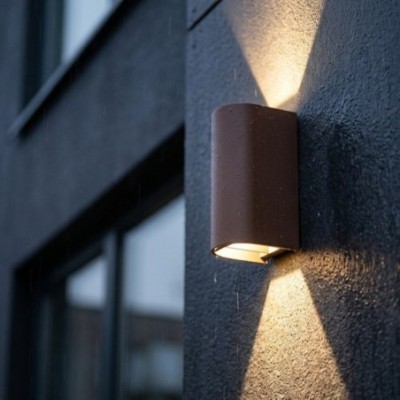 Kinkiet EDDY ROUND IP65 CCT CORTEN