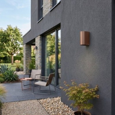 Kinkiet EDDY ROUND IP65 CCT CORTEN