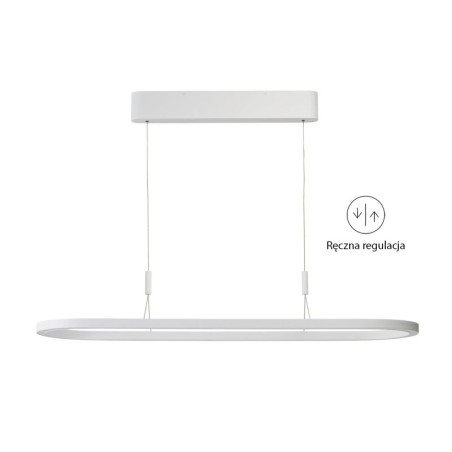 Lampa wisząca LAYLA 120 3000K DIMM Biała