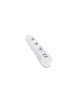 Listwa Wifi Power Strip 3AC+4USB  AZzardo Smart