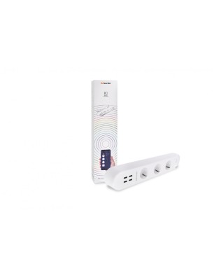 Listwa Wifi Power Strip 3AC+4USB  AZzardo Smart