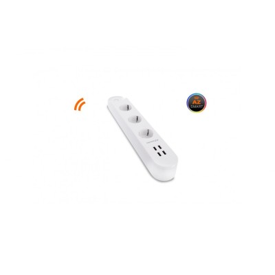 Listwa Wifi Power Strip 3AC+4USB  AZzardo Smart