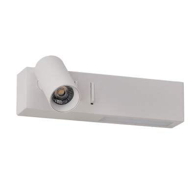 Lampa z włącznikiem CORREO WALL L CCT SWITCH Biała
