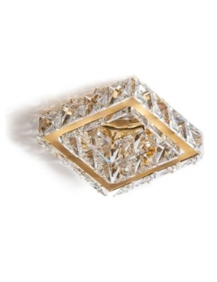 ESTER SQUARE 1 Złoty / kryształ