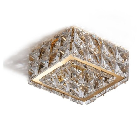 ESTER SQUARE 2 Złoty / kryształ