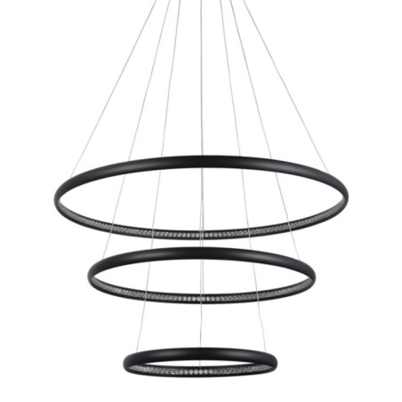 BRIGHTON 3  Czarny / kryształ