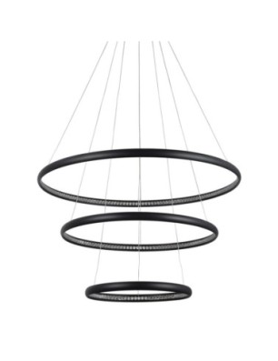 BRIGHTON 3  Czarny / kryształ