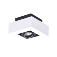 NIKEA 1 GU10  Biały / Czarny