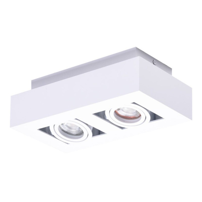 NIKEA 2 GU10  Biały / Biały