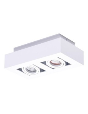 NIKEA 2 GU10  Biały / Biały