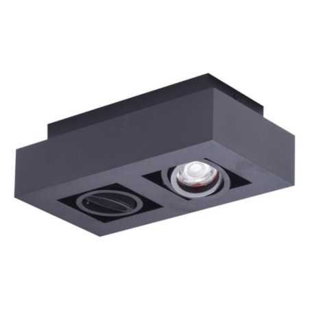 NIKEA 2 GU10  Czarny / Czarny