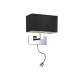 MARTENS WALL LED BLACK azzardo
