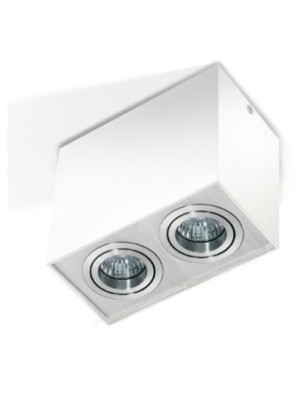 ELOY 2 Biały / Aluminium