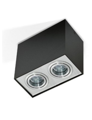 ELOY 2 Czarny / Aluminium