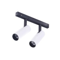 Alfa NIKO 2 TRACK MAGNETIC 2x7W Biały / Czarny