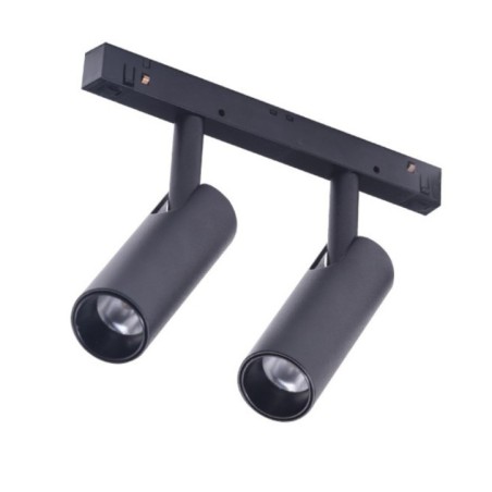 Alfa NIKO 2 TRACK MAGNETIC 2x7W Czarny / Czarny