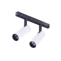 Alfa NIKO 2 TRACK MAGNETIC 2x7W Biały / Czarny