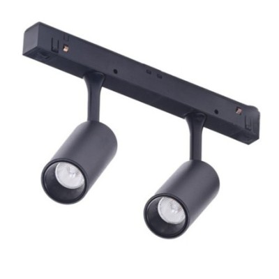 Alfa NIKKI 2 TRACK MAGNETIC 2x3W Czarny / Czarny