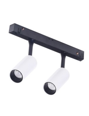 Alfa NIKKI 2 TRACK MAGNETIC 2x3W Biały / Czarny