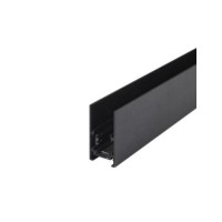 Alfa szynoprzewód dwufazowy magnetyczny profil TRACK MAGNETIC 52 + zaślepki końcowe Czarny