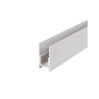 Alfa szynoprzewód dwufazowy magnetyczny profil TRACK MAGNETIC 52 + zaślepki końcowe Biały