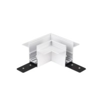 Alfa Złącze L do szyny magnetycznej dwufazowej TRACK MAGNETIC 52 CORNER 90 GIPS2 Biały