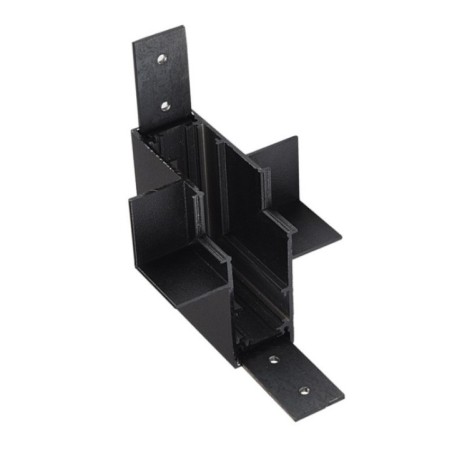 Alfa Złącze scienne L do szyny magnetycznej dwufazowej TRACK MAGNETIC 52 INNER CORNER90 GIPS2 Czarny