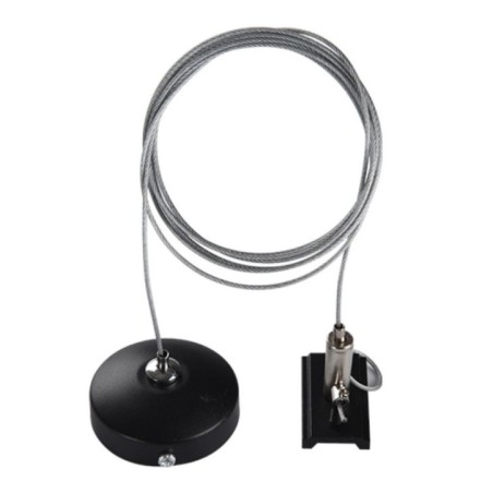 Alfa Uchwyt montażowy do szynoprzewodu magnetycznego TRACK MAGNETIC SUSPENSION KIT 2m Czarny