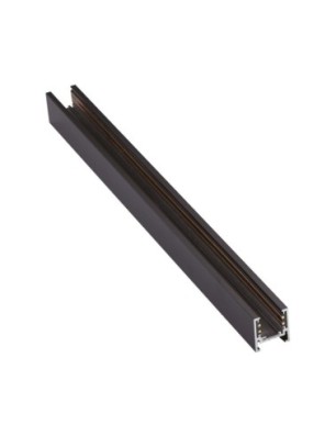 Alfa szynoprzewód dwufazowy magnetyczny profil TRACK MAGNETIC 27 + zaślepki końcowe Czarny