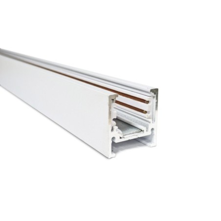 Alfa szynoprzewód dwufazowy magnetyczny profil TRACK MAGNETIC 27 + zaślepki końcowe Biały