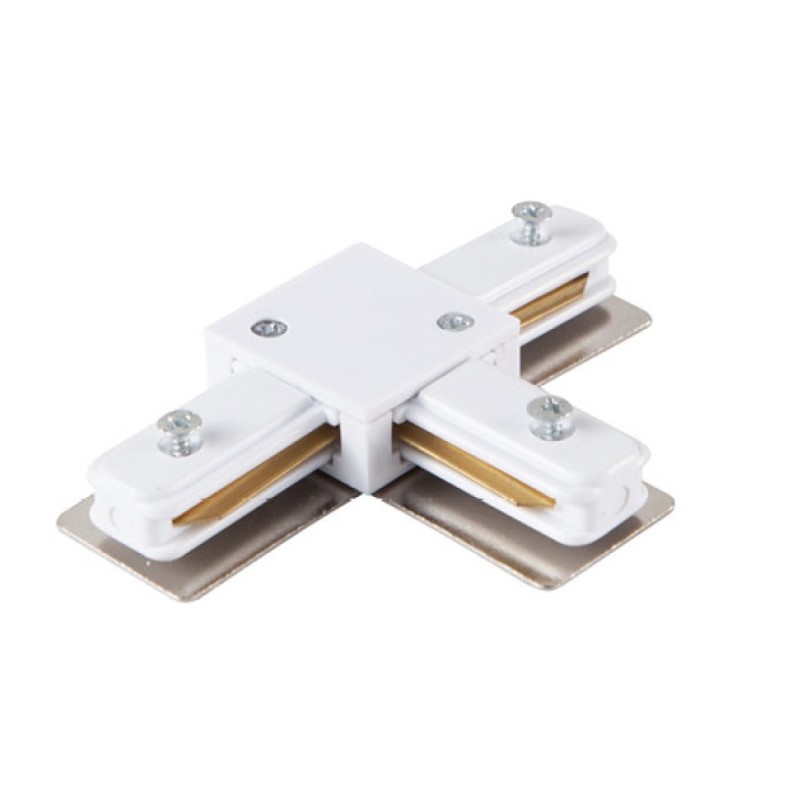 Złączka do szyny montażowej TRACK 1LINE STRAIGHT CONNECTOR Biały