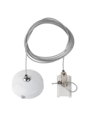 Zestaw do zawieszenia szynoprzewodu TRACK 1LINE PENDANT ACCESSORY 1,5m Biały