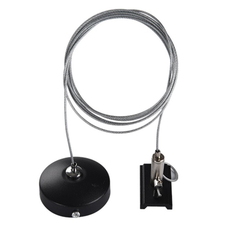 Zestaw do zawieszenia szynoprzewodu TRACK 1LINE PENDANT ACCESSORY 1,5m Czarny