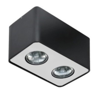 Nino 2  Czarny / Aluminium