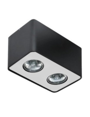 Nino 2  Czarny / Aluminium