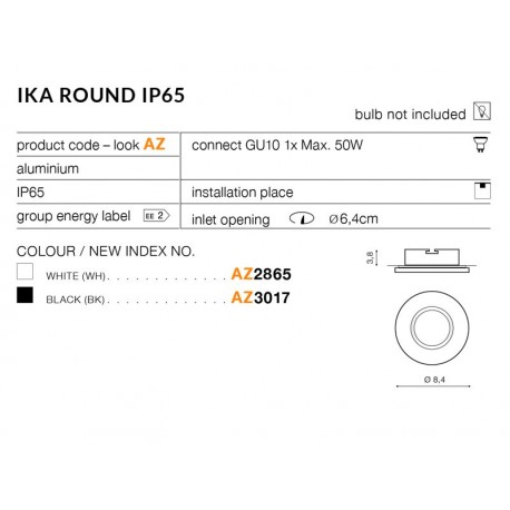 IKA ROUND IP65