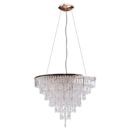 KALABRIA XL PENDANT Złoty / przezroczysty