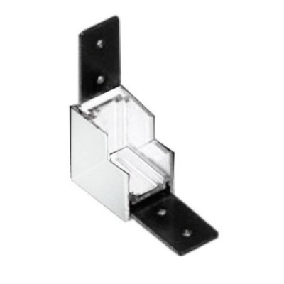 Alfa Złącze scienne L do szyny magnetycznej dwufazowej TRACK MAGNETIC 27 INNER CORNER90 Biały