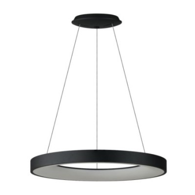 SANTANA PENDANT 80 CCT CO + REMOTE CONTROL Czarny / Biały 