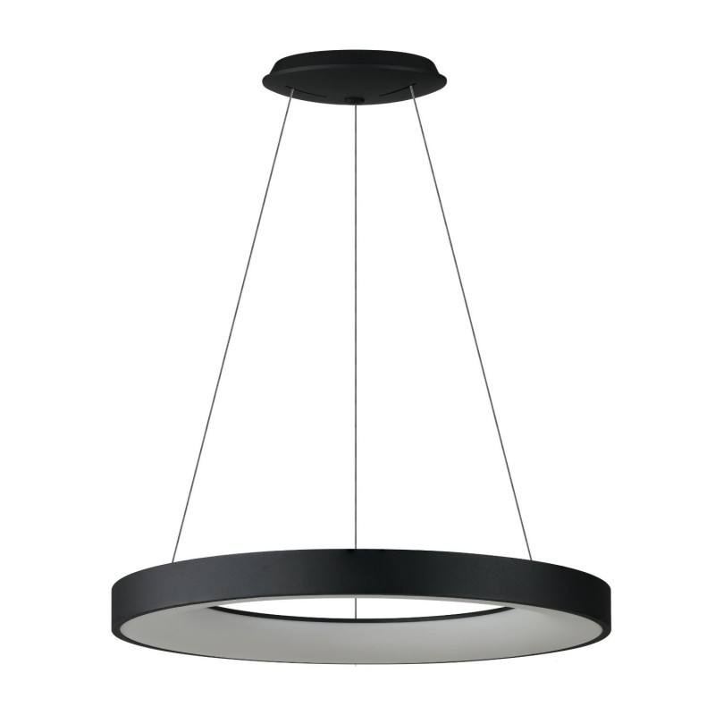 SANTANA PENDANT 80 CCT CO + REMOTE CONTROL Czarny / Biały 