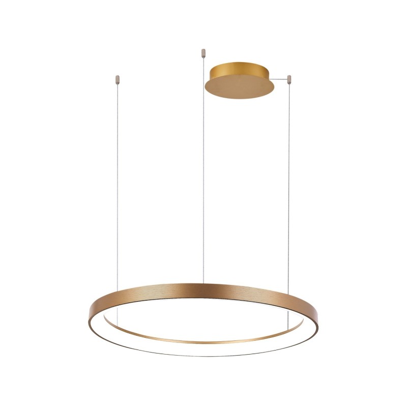 AGNES PENDANT 48 DIMM CCT SWITCH WH Złoty / biały