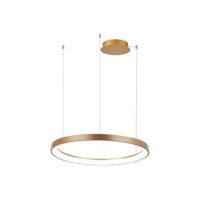 AGNES PENDANT 58 DIMM CCT SWITCH WH Złoty / biały