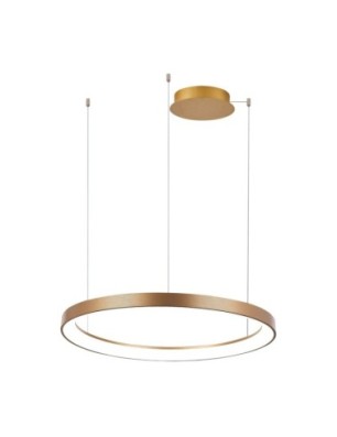 AGNES PENDANT 58 DIMM CCT SWITCH WH Złoty / biały