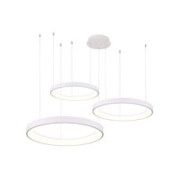 AGNES PENDANT 38+58+78 DIMM CCT SWITCH BK Biały / Biały