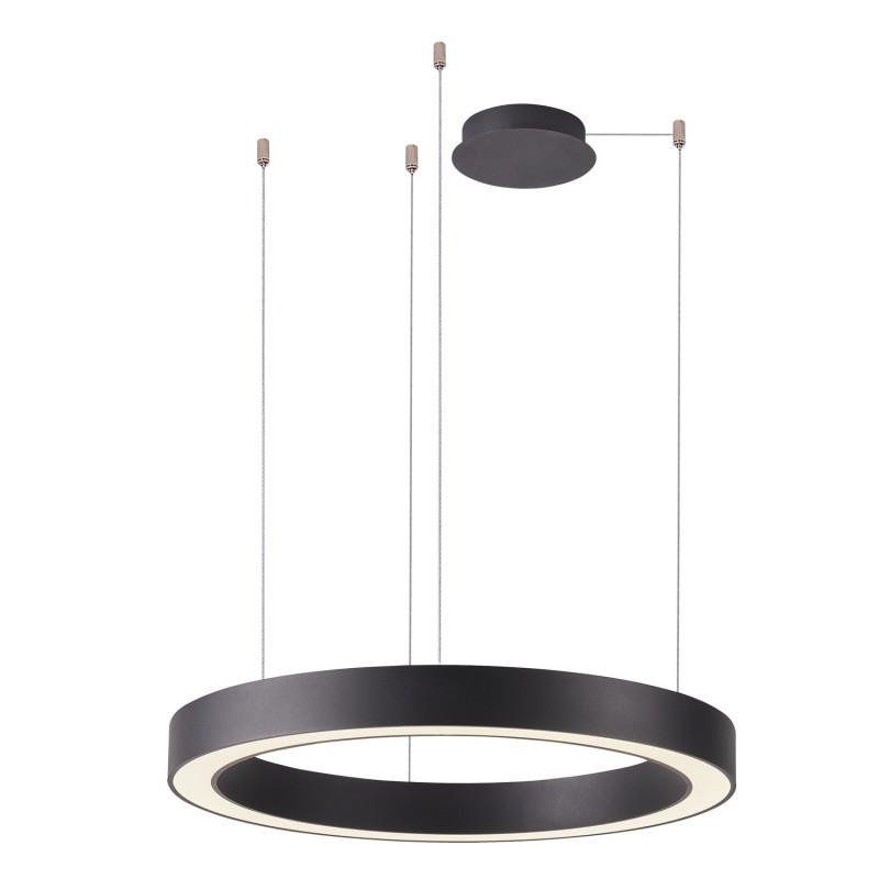 MARCO PENDANT 80 CCT WH + REMOTE CONTROL Czarny / Biały 