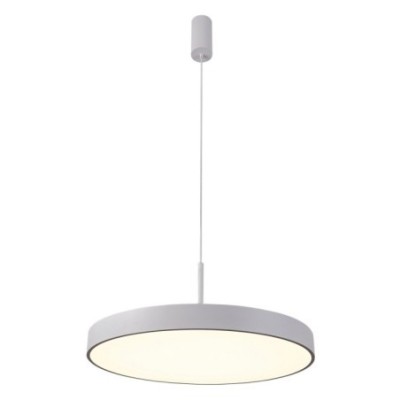 MARCELLO PENDANT 60 CCT WH + REMOTE CONTROL Biały / Biały
