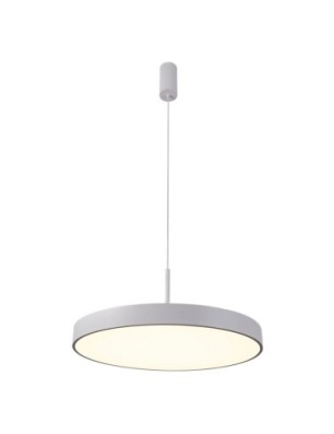 MARCELLO PENDANT 60 CCT WH + REMOTE CONTROL Biały / Biały