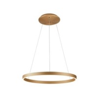 ANDREA 60 3000K DIMM (10W+40W) BK Złoty